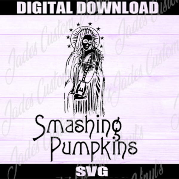 The Smashing Pumpkins SVG, Hard Rock, Heavy Metal, Gothic Rock, Alternative Rock