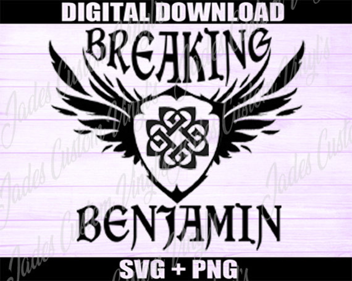 Breaking Benjamin Svg,this is a SVG File Download Only, No PNG File Etsy