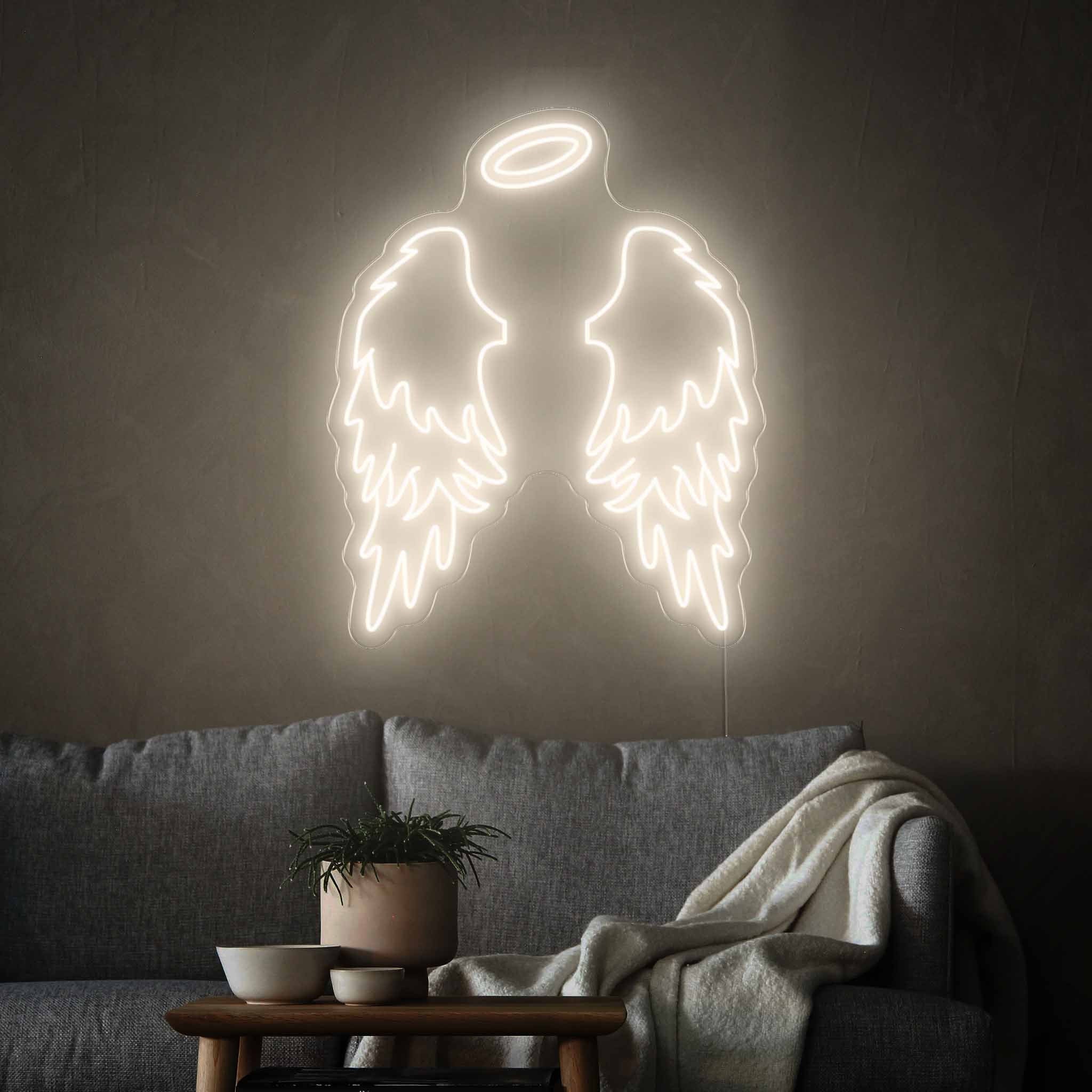 Angel Wings LED Neon Sign Neon Neon - Etsy