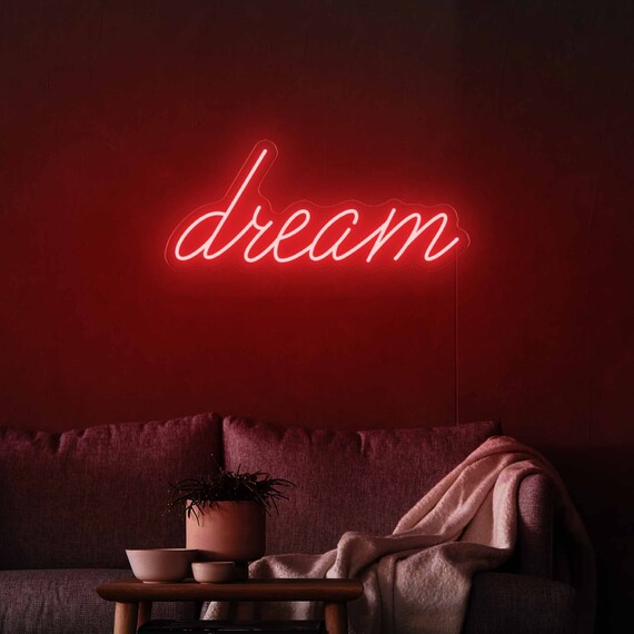 Dream LED Neon Sign Custom Neon Neon Light Etsy Australia