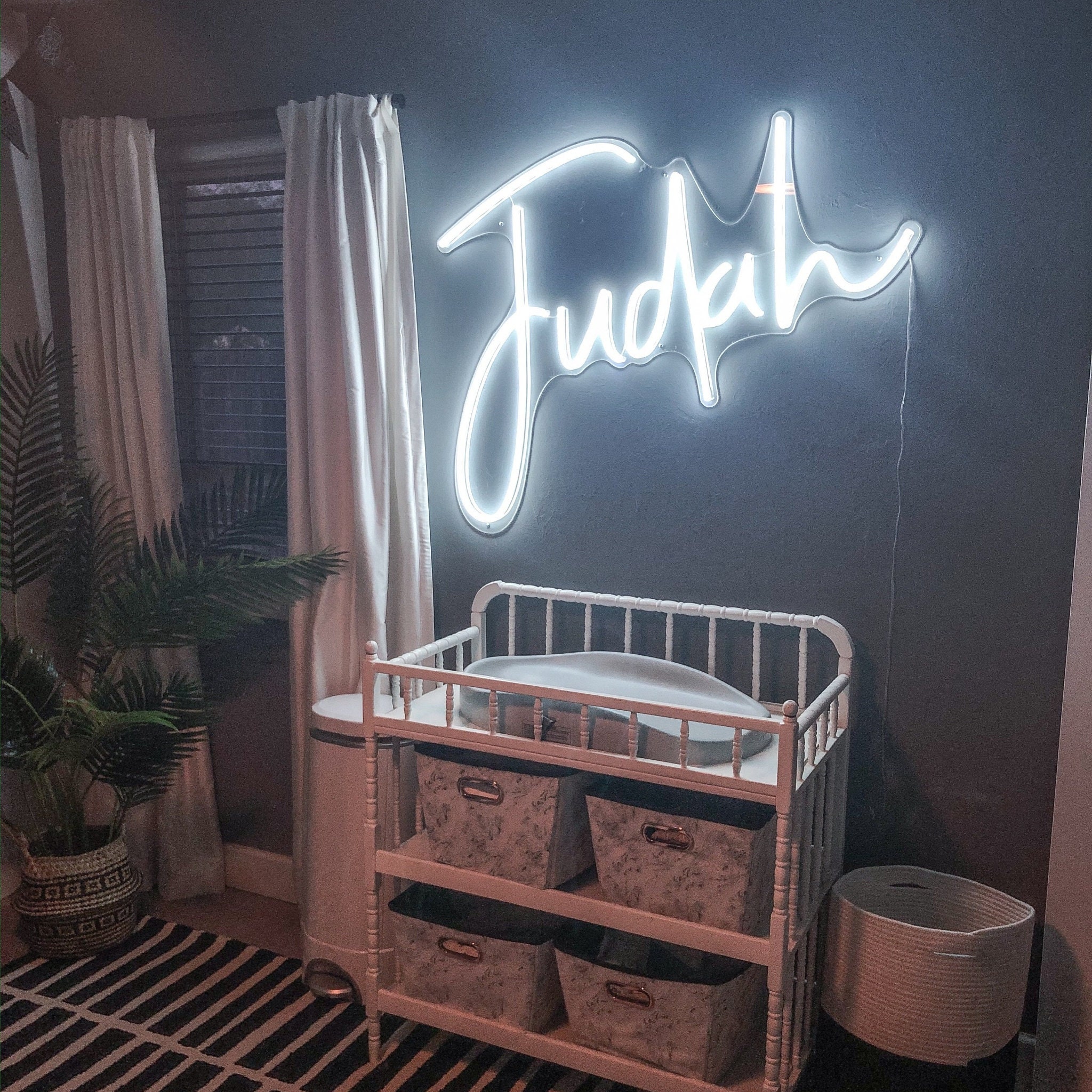 Custom Neon Name LED Sign for Baby Nursery and Kids Playroom Etsy