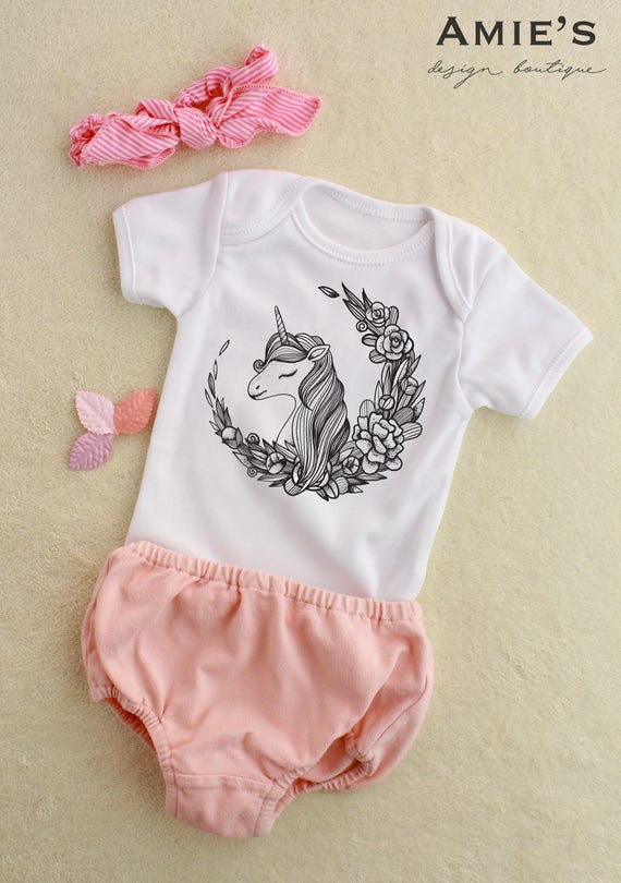 unicorn baby clothes