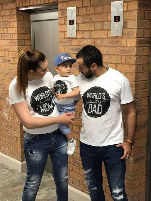 mom dad son outfits