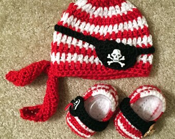baby pirate hat