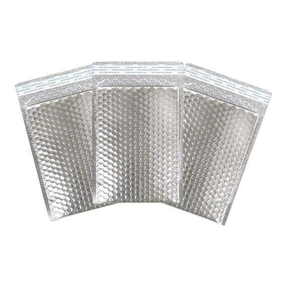 500 Pack 2 8.5x12 Black Poly Bubble Mailers Padded Mailing Envelope Shipping Bags 8.5 x 12