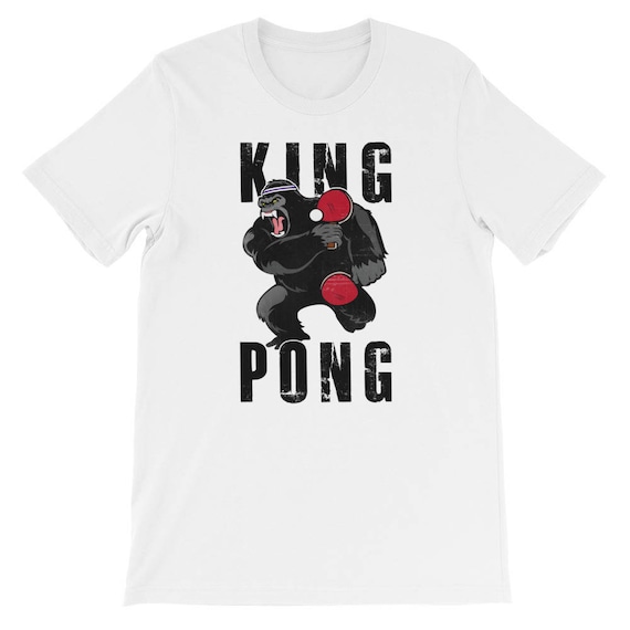 Vintage King Pong - Ping Pong Table Tennis T-Shirt Vintage King Pong - Ping Pong Table Tennis T-Shirt