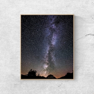 Printable Wall Art  Print Galaxy Milky Way, Instant Digital Download, Poster Print Stars Night Sky Universe Space Cosmos Nebula