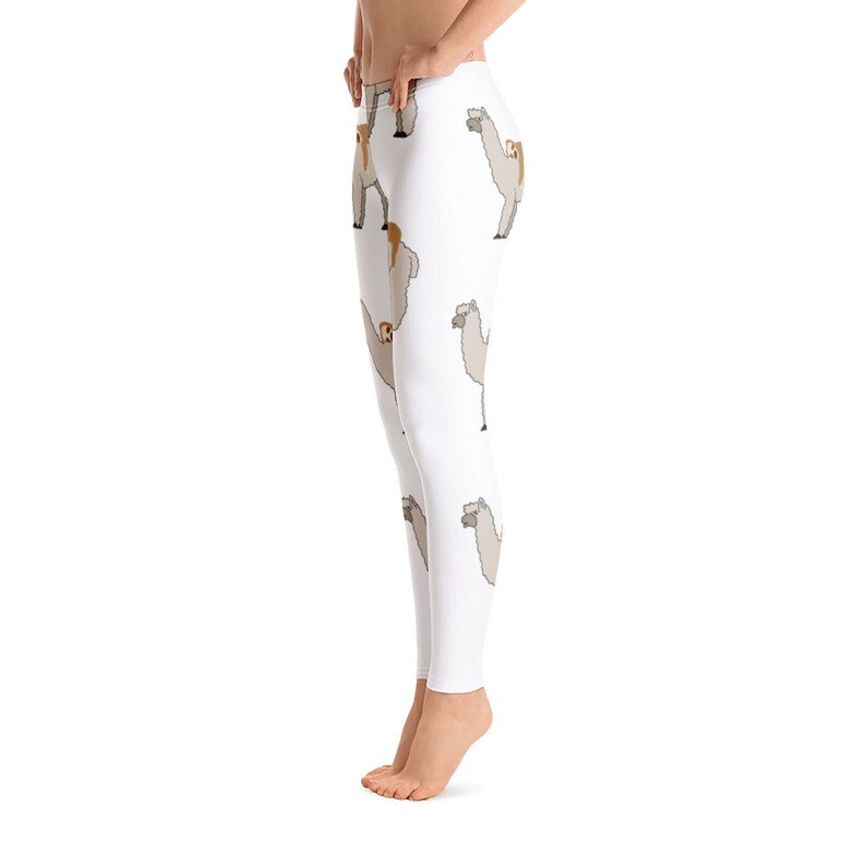 Cute Sloth Riding Llama Women/'s Leggings All-Over Print Great Gift Idea for Sloth /& Llama Lovers
