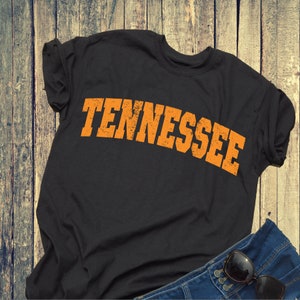 Tennessee Vols Distressed Curved Logo Digital Download PNG PDF SVG Jpeg