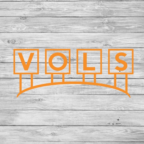 Tennessee Vols Stadium Billboard Digital Download PNG PDF SVG Jpeg