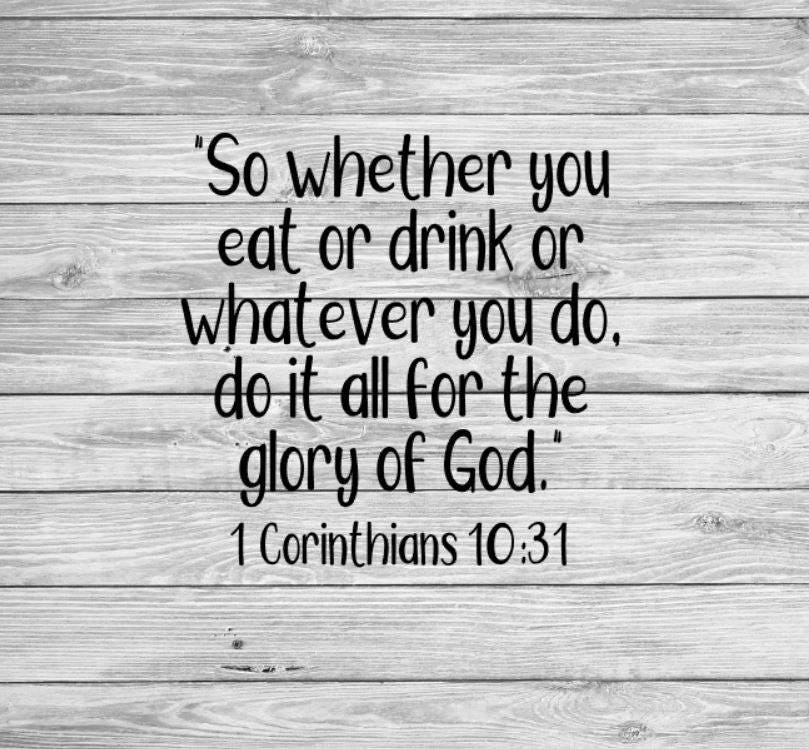 Instant Pot Inspired Christian Bible Verse Eat Drink Decal Etsy