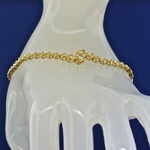 14k Heart Shaped Diamond Bracelet