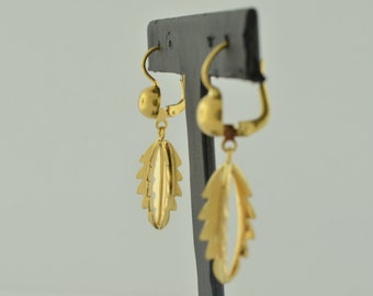 18k Vintage Earrings