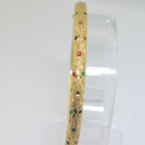 14k Gold Bangle
