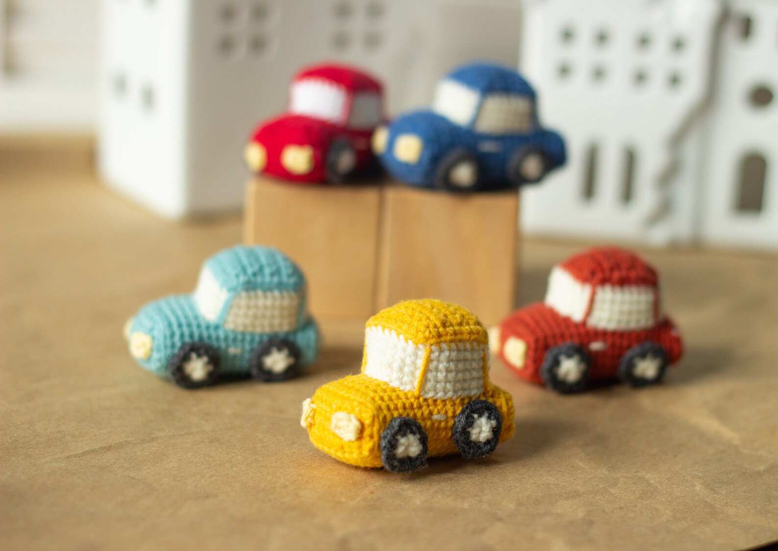 Amigurumi car pattern crochet car toy tutorial little gift Etsy