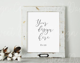 Download Free Mockup Frame Mockup White Frame Digital Print Stock Photos Wall Art Mockup Product Mockup Farmhouse Style Mock Up Cotton 8x10 3d Photorealistic Logo Mockup Free Download PSD Mockup Template