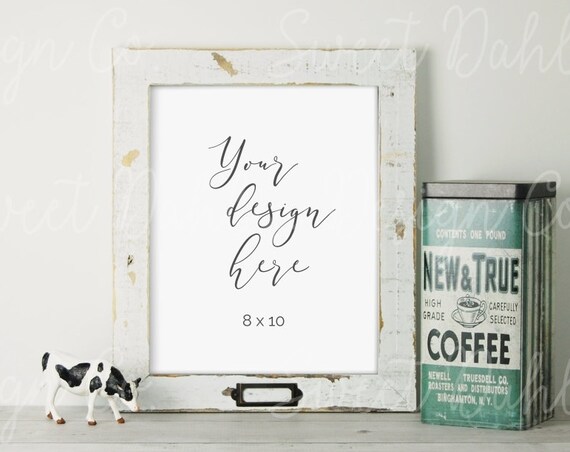 Kitchen Mockup Frame Farmhouse Mockup White Frame Digital Stock Kitchen Mockup Frame Farmhouse Mockup White Frame Digital Stock