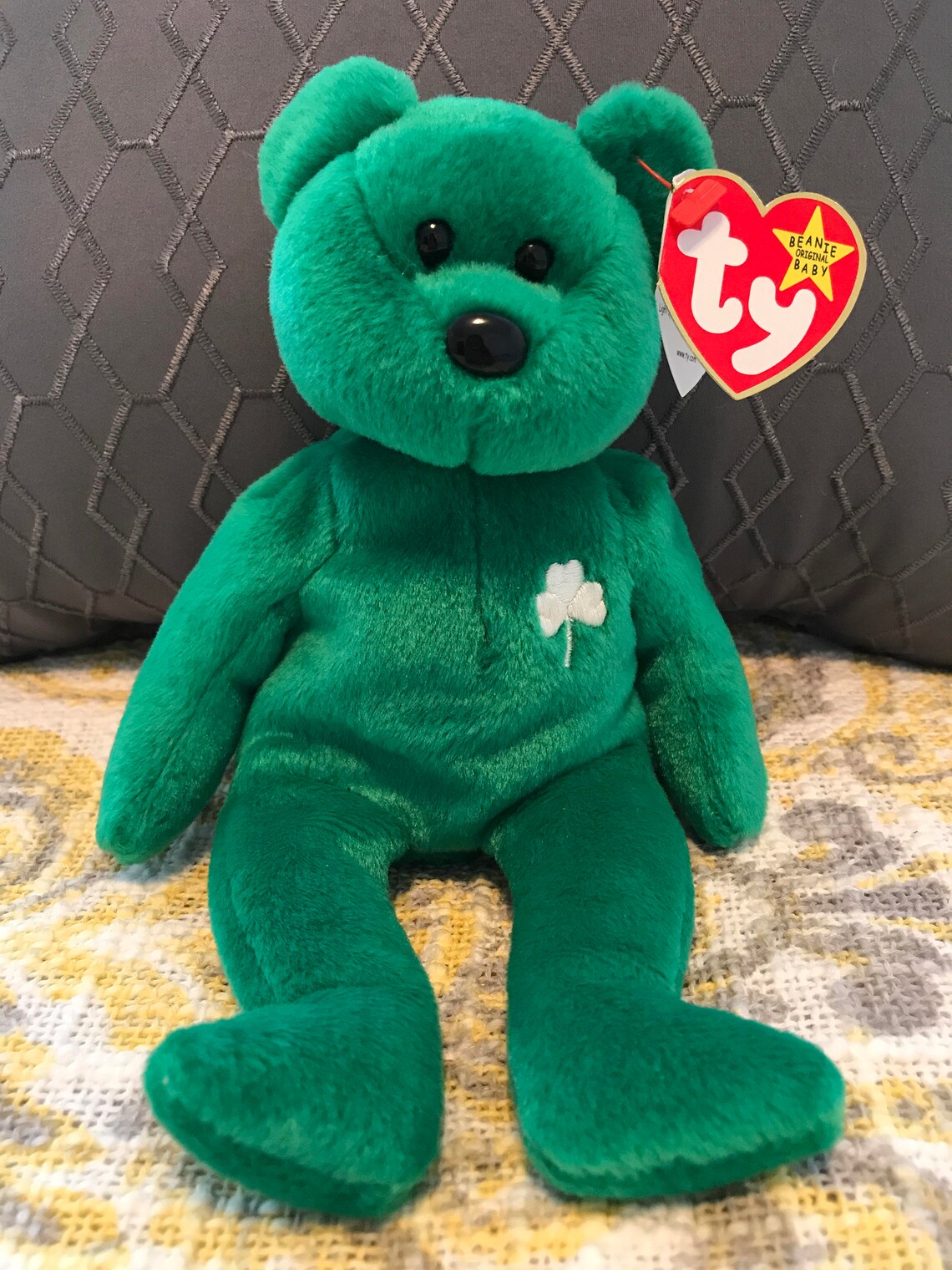 Rare Erin Beanie Baby Etsy