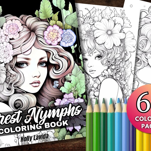 Nude Coloring Pages - Etsy