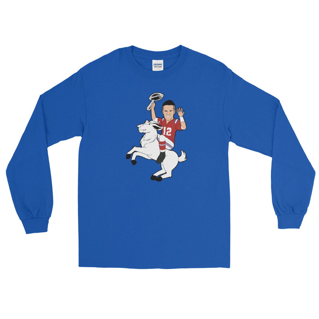 Tom Brady the Goat Long Sleeve T-shirt