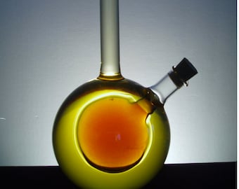 Bottle for oil,Oil Bottle, Olive Oil Bottle,Glass Bottle,Handmade Oil Bottle,Husband Gift,Mothers Day Gift, Foodie Gift, Housewarming Gift