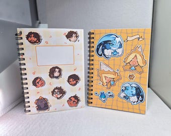 A6 Blank Notebooks