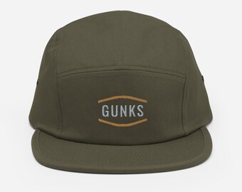 Gunks Five Panel Cap | The Gunks Climbing Hat | Shawangunks Bouldering Baseball Hat