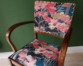 Restore me vintage arts crafts bentwood Birchcraft office chair