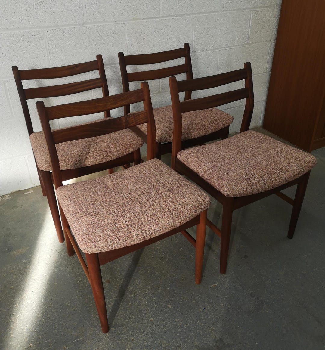 Mid-century Teak Danish G Plan Dining Chairs Set of 4 - Etsy UK