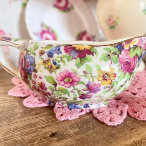 Vintage Krug/Chintz Porzellan Krug/Rosenporzellan Krug/Royal Winton Grimeswade Krug/Grimeswade Chintz/Keramik Krug/Vintage Dekor/Vintage Porzellan