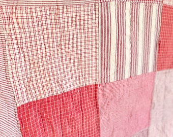 Patchwork quilt /throw/double quilt /American patchwork quilt/king size quilt/quilt bedcover / vintage quilt /blanket /bedding