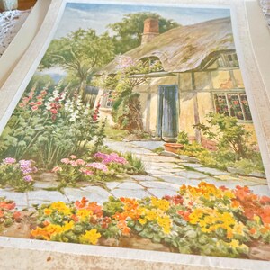 コテージの写真 / ヴィンテージコテージプリント / ヴィンテージ写真