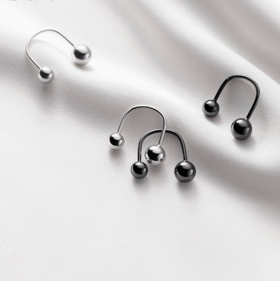 Loop back earrings cheap