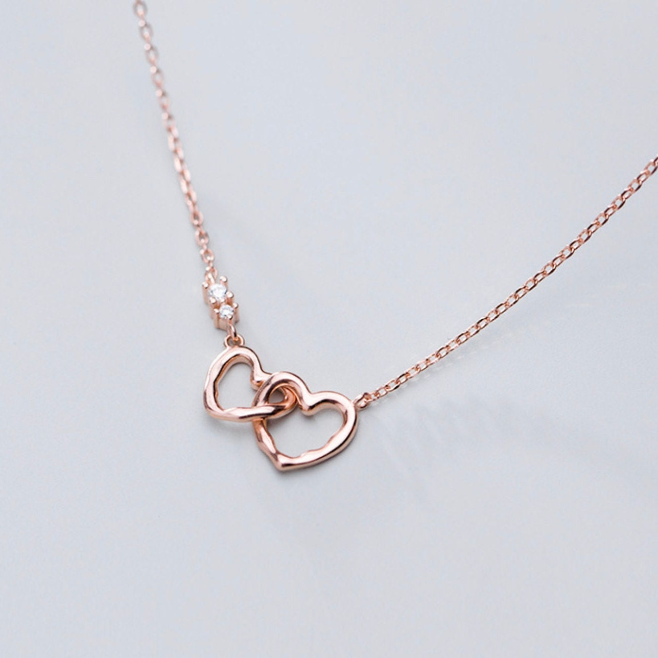 (2 PACK) LOVE WINS + ROSE HEART NECKLACE (save $11)