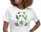 Stoned Panda Baked Zoo Animals Women 39 s Relaxed T-Shirt