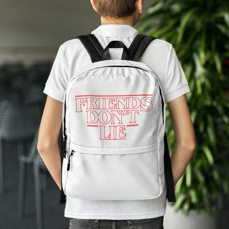 Friends Don/'t Lie Backpack