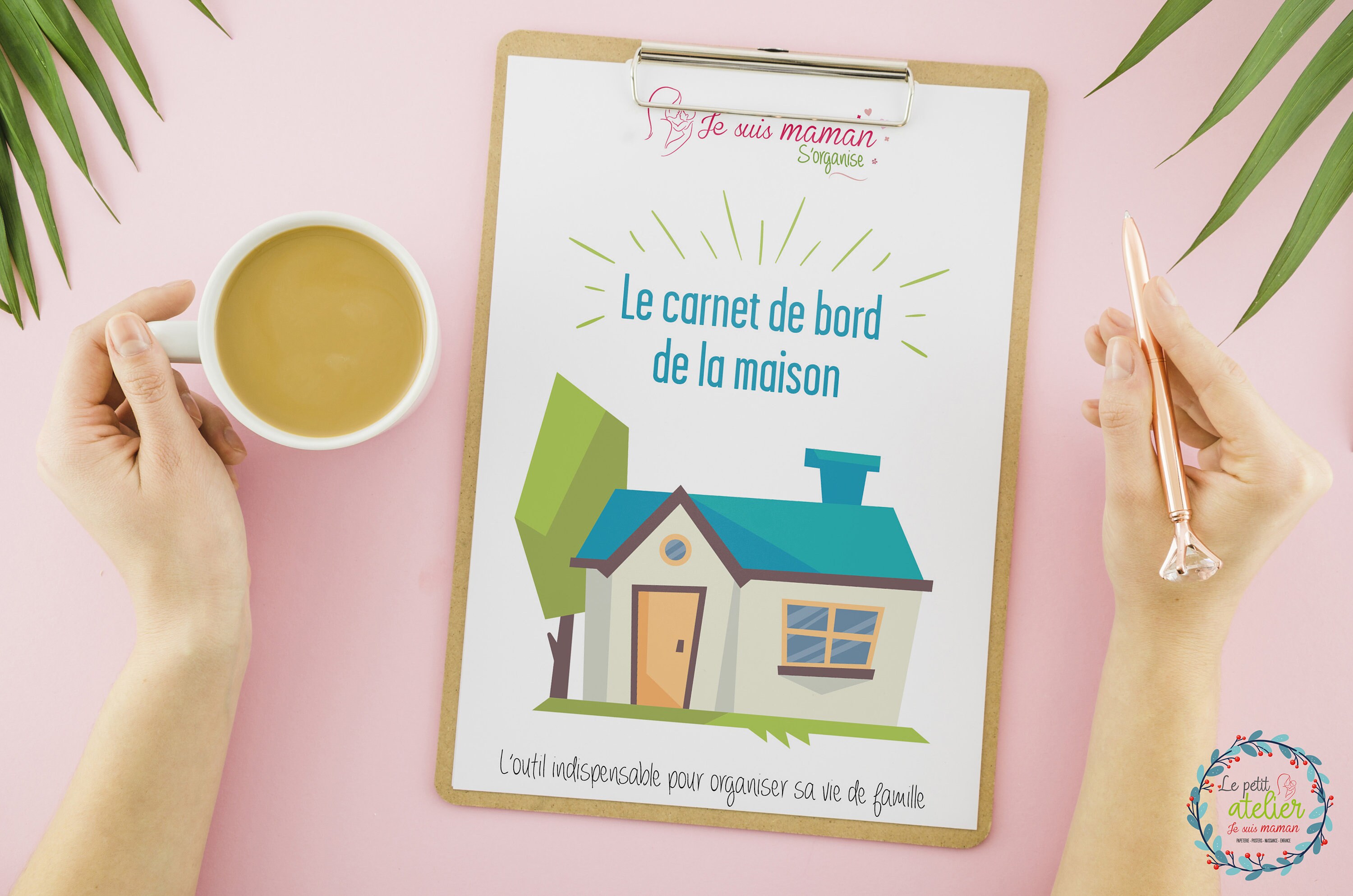 Le carnet de bord de la maison à imprimer Planning | Etsy