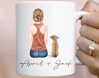 Personalized Chihuahua Mama Mug - Dog Mom Gift - Custom Chihuahua Mom Gift, dog mama, animal lover, Dog Owner Gift, Dog Lover Mug