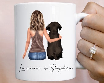Personalized Labrador Mama Mug - Dog Mom Gift - Custom Lab Mom Gift, dog mama, animal lover, Dog Owner Gift, Dog Lover Mug Dog