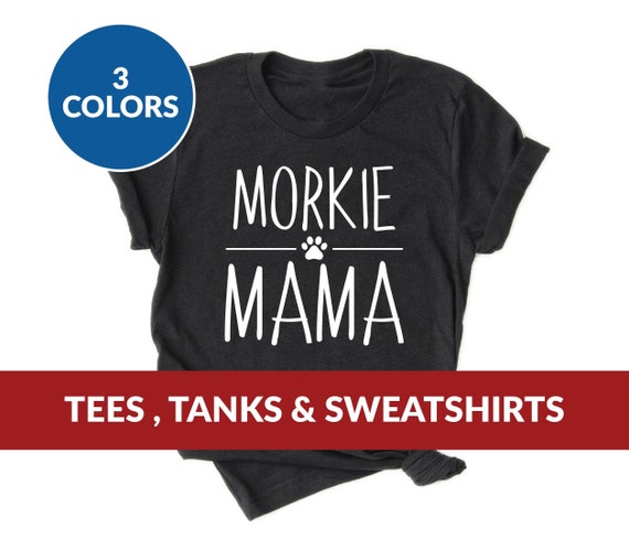 Yorkie Mama T-Shirt Funny Paw Print Four Legged Lover Gift Yorkie Mama T-Shirt Funny Paw Print Four Legged Lover Gift