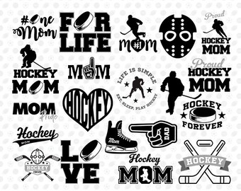 Download Hockey silhouette | Etsy