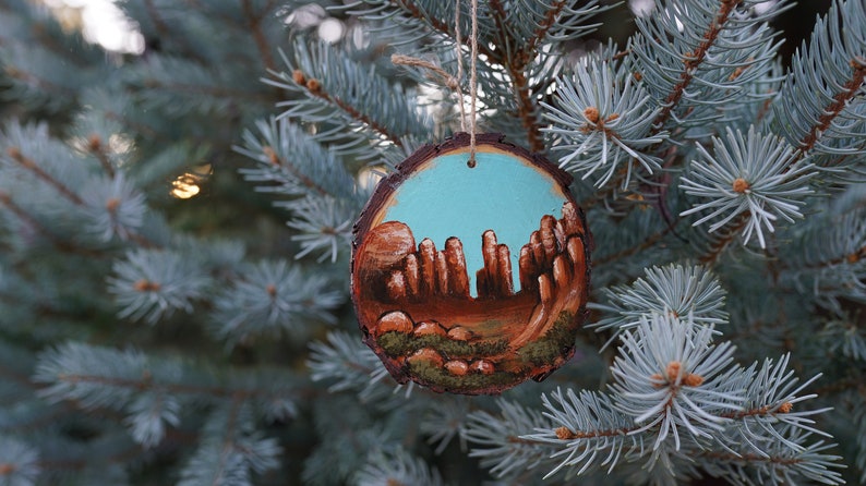 Sedona Ornament Cathedral Rock Sedona Gift Cathedral Rock Christmas