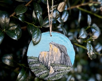 Yosemite Ornament | Half Dome Christmas Ornament // Yosemite National Park Gift