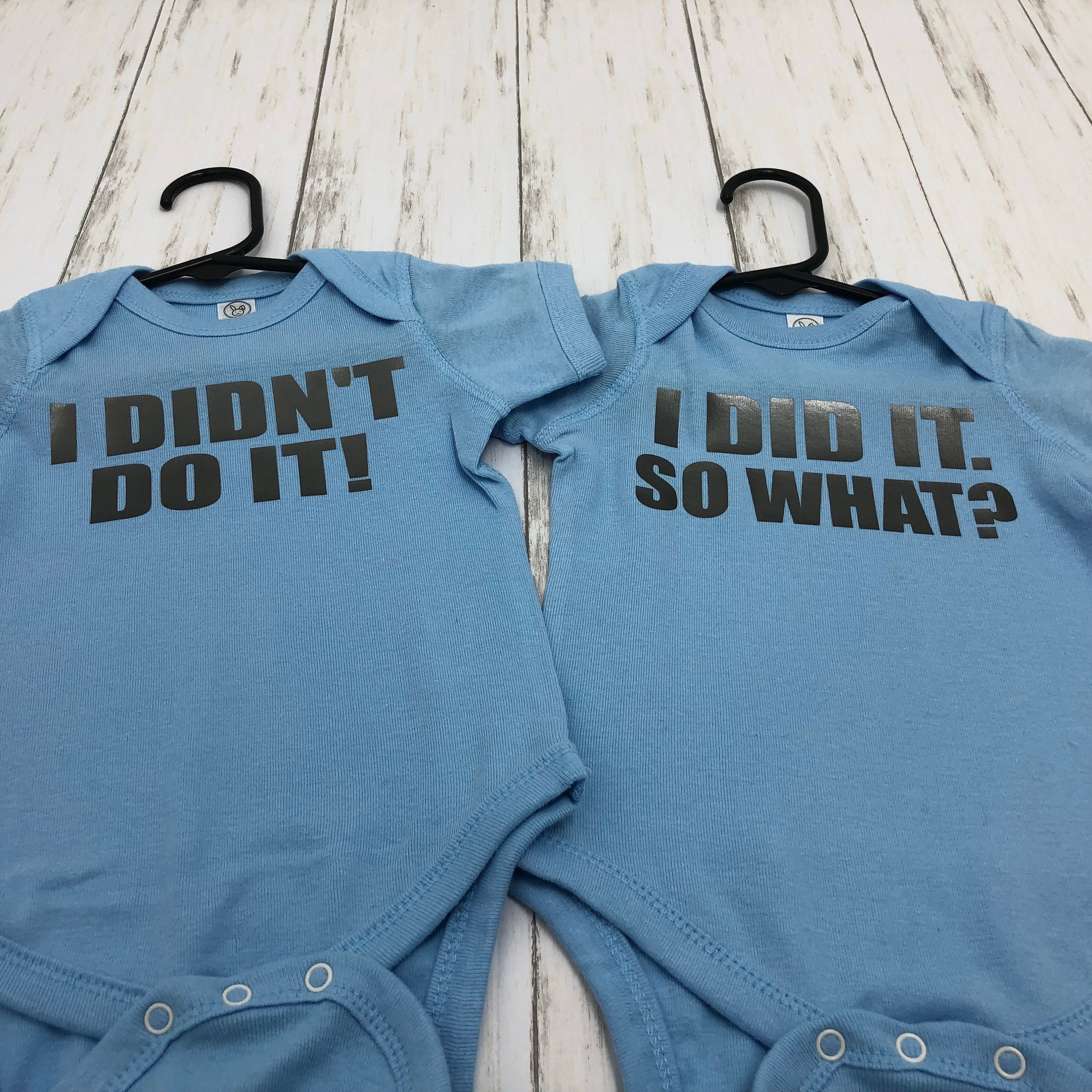 I Didn T Do It I Did It So What Twin Infant And Twin Toddler Funny T Shirts Twin Boys Twin Girls Twin Boy Girl Twins I Didn T Do It I Did It So What Twin Infant And Twin Toddler Funny T Shirts Twin Boys Twin Girls Twin Boy Girl Twins