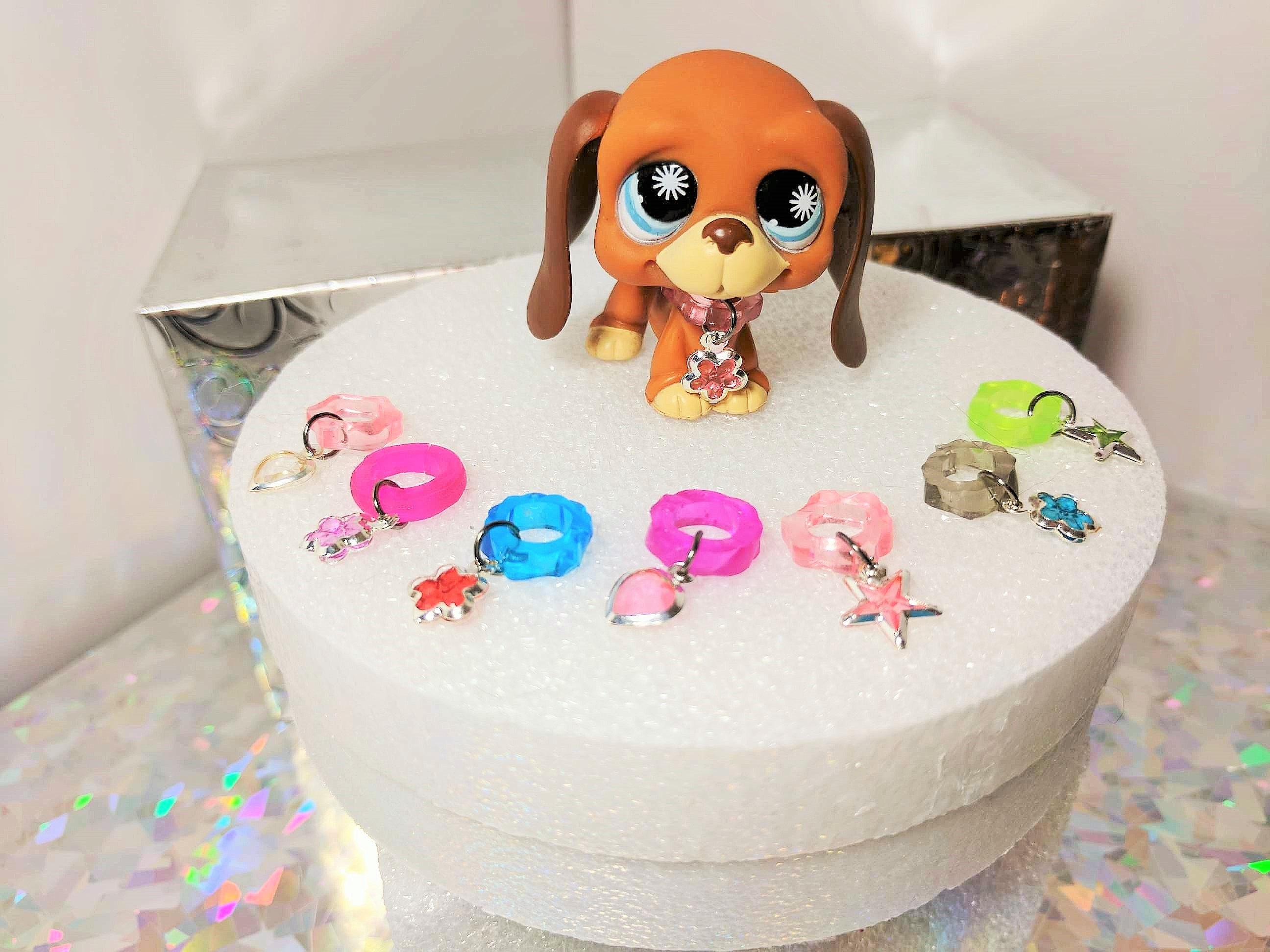 Littlest Pet Shop Accessories Custom Charm Collars Lot Of 5 Etsy Littlest Pet Shop Accessories Custom Charm Collars Lot Of 5 Etsy