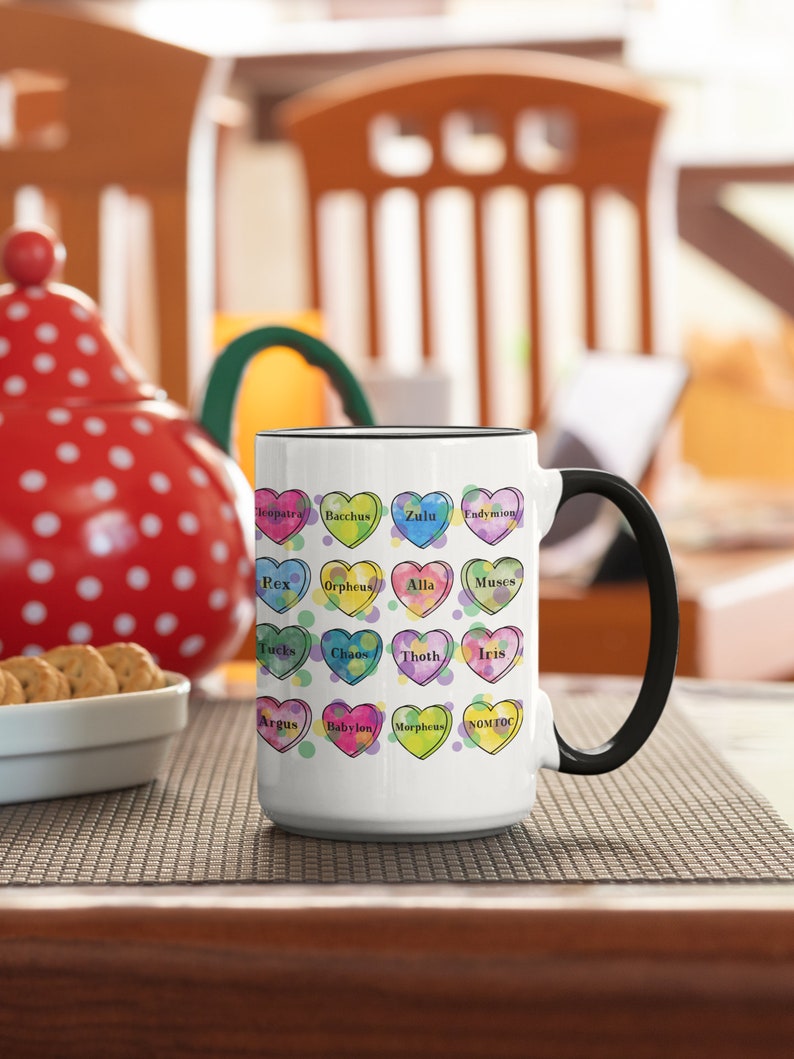 Mardi Gras Parades, Mardi Gras Krewe Mug, Mardi Gras Krewes, Large Coffee Mug, New Orleans, Coffee Lover Gift image 8