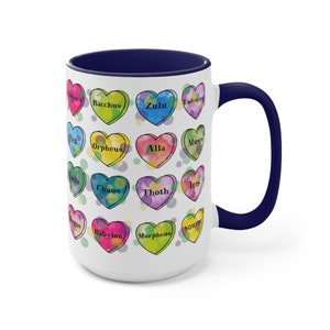 Mardi Gras Parades, Mardi Gras Krewe Mug, Mardi Gras Krewes, Large Coffee Mug, New Orleans, Coffee Lover Gift image 3