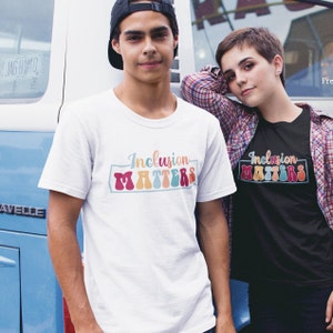 Inlusion Matters Shirt: Autismus Bewusstsein, Gleichheit, Vielfalt