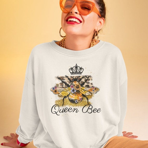 Queen Bee Sweatshirt Bee Shirt Bee Sweatshirt Vintage Bee Shirt