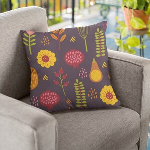 Decoração de outono, capa de almofada de outono, almofadas de abóbora, almofadas de outono, bem-vindo outono, feliz outono, fronha quadrada, folhas de outono